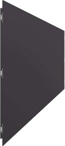 vidaXL Obrzeża trawnikowe 10 szt. Czarne Stal walcowana na zimno 4