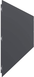 vidaXL Obrzeża trawnikowe 10 szt. Antracyt Stal walcowana na zimno 5