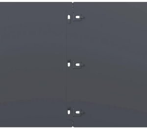 vidaXL Obrzeża trawnikowe 10 szt. Antracyt Stal walcowana na zimno 7