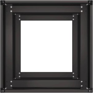 vidaXL Doniczka Czarna 40x40x80 cm Stal cold rolled 5