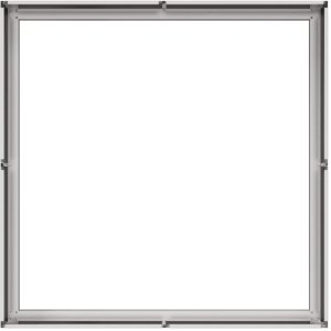 vidaXL Doniczka 100x100x30 cm Stal nierdzewna 5