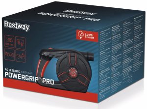 Bestway Bestway pompka eklektyczna Powergrip PRO do gniazdka+4adaptery 62247 12
