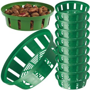 20x Koszyk okrągły na cebulki 18cm Osłonka do sadzenia 12