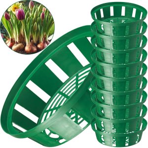 20x Koszyk okrągły na cebulki 18cm Osłonka do sadzenia 13