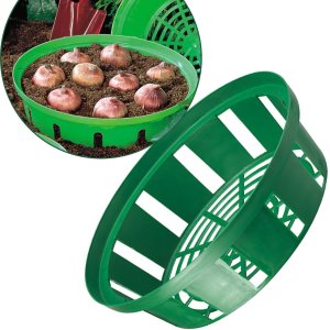 20x Koszyk okrągły na cebulki 18cm Osłonka do sadzenia 7