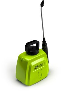 NO PEST Opryskiwacz Elektryczny Automatyczny Ciśnieniowy 5L ze Stalową Lancą i Regulowaną Dyszą Spryskiwacz do Oprysków "Gardenblast Precision" 5