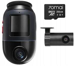 70mai Omni X800 4K set Czarna + karta 70mai SD 256GB 1