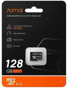Wideorejestrator 70mai 70mai Omni X800 4K Czerwona + karta 70mai SD 128GB 5