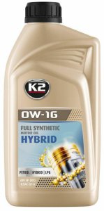 K2 OLEJ SILNIKOWY 0W16 HYBRID 1L 1