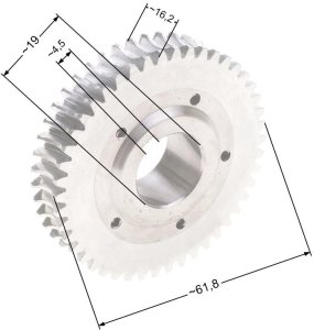 Ślimacznica Przekładni Nac Wr8005-750 Tie75-W Glebogryzarki Elektryczne Marketowe Nz453 1