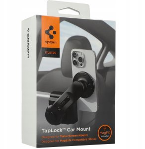 Spigen Tesla TapLock MagSafe Car Mount Holder, black - Screen 8