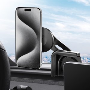 Spigen Tesla TapLock MagSafe Car Mount Holder, black - Screen 10