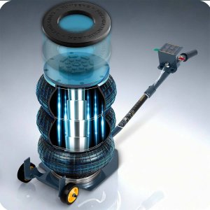 Podnośnik samochodowy pneumatyczny 3,5 t Humberg HM-382 8