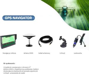 Nawigacja rolnicza Tractor Navigator 9" 9