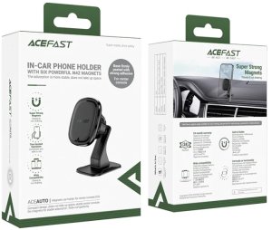 Uchwyt magnetyczny Acefast D35 na deskę rozdzielczą - czarny 3