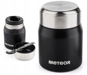 Termos obiadowy na zupę lunch box METEOR 500ml + łyżka 1