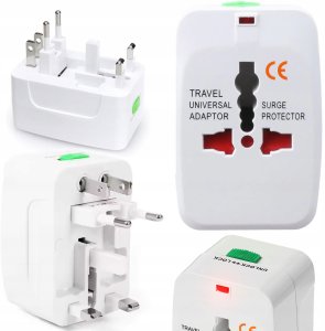 Adapter Podróżny Przejściówka Angielska Polska USA Europa UK AUS NZ US 4w1 1