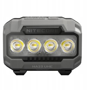Latarka czołowa Nitecore Latarka czołowa HA23 UHE MCT Black 4