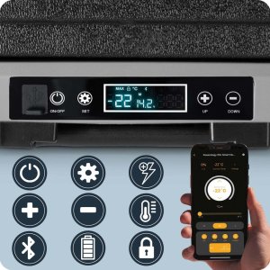 Lodówka turystycznaBerdsenLodówka kompresorowa turystyczna  Icemax 402 Berdsen 40 litry - czarna 12