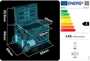 Lodówka turystycznaBerdsenLodówka kompresorowa turystyczna  Icemax 402 Berdsen 40 litry - czarna 15