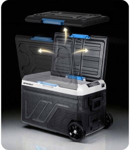 Lodówka turystycznaBerdsenLodówka kompresorowa turystyczna  Icemax 402 Berdsen 40 litry - czarna 7