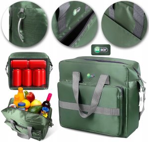 TORBA TERMICZNA TL30 PLAŻOWA PIKNIKOWA lodówka TURYSTYCZNA DUŻA 30L ICE BOX 1