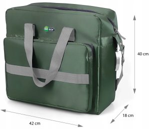 TORBA TERMICZNA TL30 PLAŻOWA PIKNIKOWA lodówka TURYSTYCZNA DUŻA 30L ICE BOX 7
