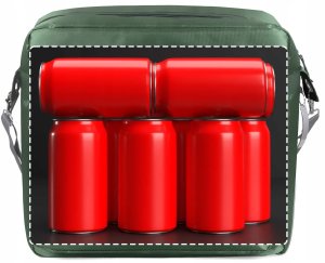TORBA TERMICZNA TL30 PLAŻOWA PIKNIKOWA lodówka TURYSTYCZNA DUŻA 30L ICE BOX 9
