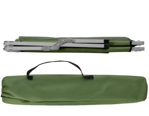 Łóżko turystyczne NILS CAMP NC2756 składane campingowe zielony Oxford 5