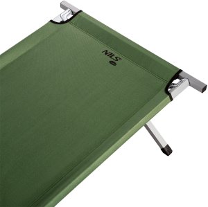 Łóżko turystyczne NILS CAMP NC2756 składane campingowe zielony Oxford 6