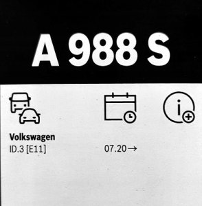 Bosch Aerotwin Flatblade viskerblade sæt A988S 5