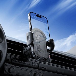 HOCO uchwyt samochodowy do kratki wlotu H53 czarny 7