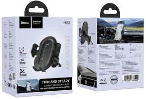 HOCO uchwyt samochodowy do kratki wlotu H53 czarny 9