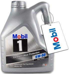 Mobil 1 FS X2 5W50 fuld syntetisk olie, 4 L 2