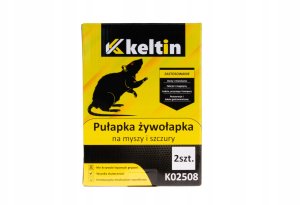 Pułapka żywołapka na myszy i szczury 2szt (30) 2