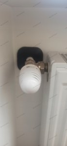 Rozeta dzielona grafit FI16  (tworzywo sztuczne) 2