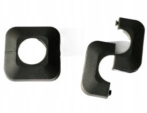 Rozeta dzielona grafit FI25 (tworzywo sztuczne) 5