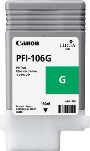 Tusz Canon oryginalny tusz PFI106G, green (6628B001) 1