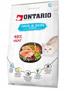 Ontario Cat Hair & Skin 2kg (Kailiui ir odai) 7