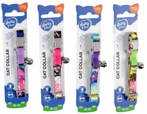 DUVO+ OBROŻA KOT FLOWER SPLASH Z          DZWONKIEM 20-30cm/10mm   15551 2