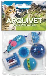 ARQUIVET Mix zabawek dla kota 6 szt 1