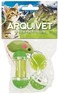 ARQUIVET Mix zabawek dla kota 4 szt 1
