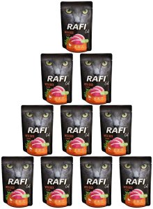 Rafi Cat saszetka kaczka 10 x 100 g 1