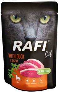 Rafi Rafi Cat saszetka kaczka 10 x 100 g 2
