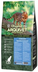 ARQUIVET CAT Original dla kotów sterylizowanych łosoś z ryżem 7 kg 1