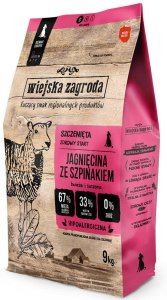 Wiejska Zagroda Jagnięcina ze szpinakiem 9kg 1