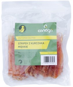 CAN AGRI - Przysmak dla psa, stripsy z kurczaka, miękkie 500g 1