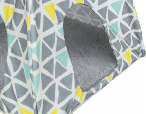 Trixie Trixie Sunny wigwam,guineapig/dwarfrabbit,37×35×37cm,mul.color/grey 3