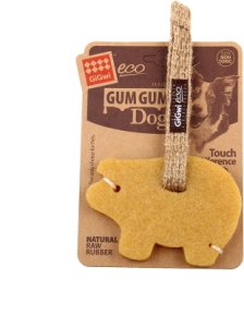 Gryzak dla psa GiGwi GUM GUM świnka z kauczuku rozmiar L 1
