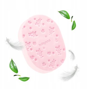 BabyOno 1640/01 GĄBKA KĄPIELOWA RÓŻ 5